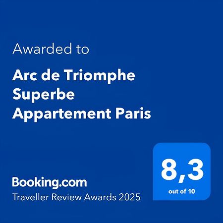 Arc De Triomphe Superbe Appartement Paris Free Netflix Екстериор снимка