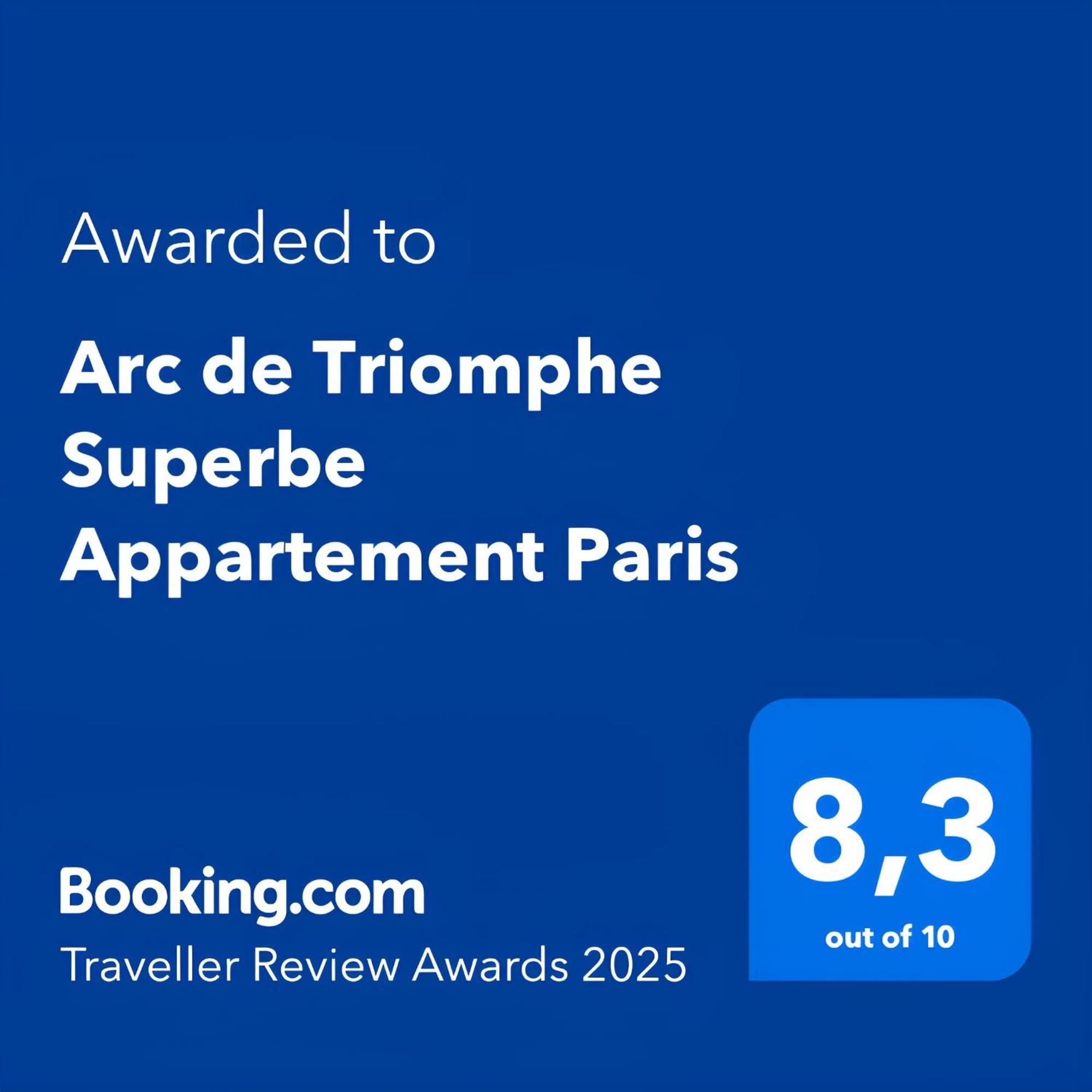 Arc De Triomphe Superbe Appartement Paris Free Netflix Екстериор снимка